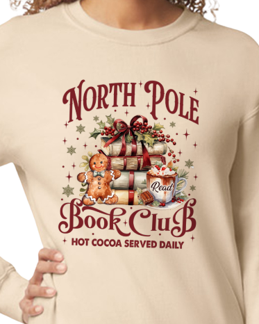 North Pole Book Club Sweater